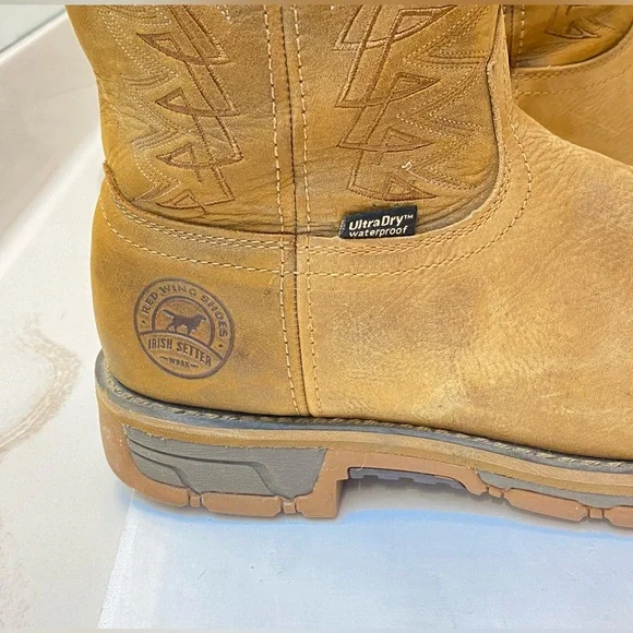 IRISH SETTER Works, Men’s Cowboy work boots Size 9, great condition clean - Picture 2 of 10